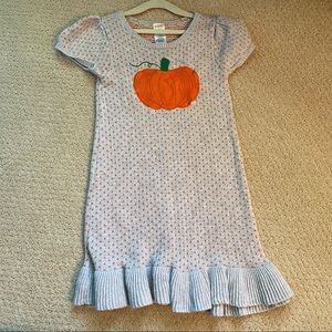 Gymboree pumpkin sweater dress